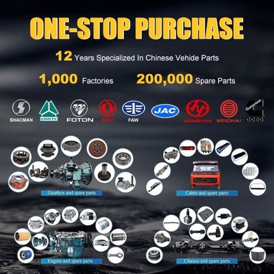 Средняя ось Assy Запчасти для Sinotruk Foton Shacman FAW AZ9231320745 2015 Автомобильная марка